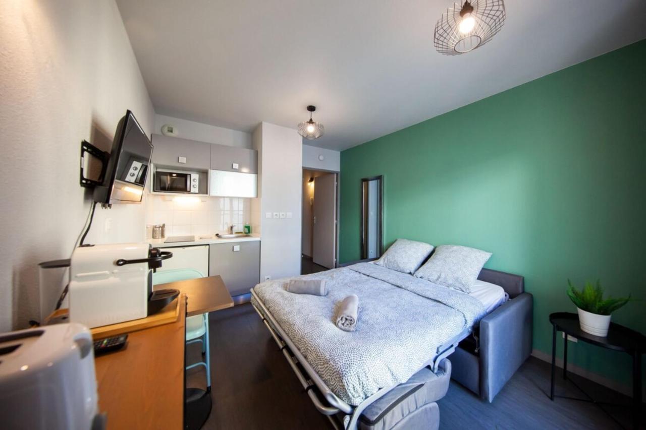 Ferienwohnung Le Petit Hector -Studio Cosy Avec Parking -Debourg Lyon Exterior foto